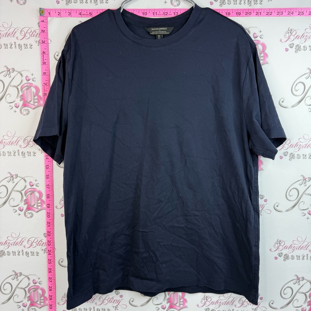 Banana republic T-shirt, Luxe, touch performance Classic Crewneck T-Shirt - Navy